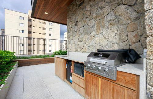 Studio prox Consulado EUA Metro Brooklin piscina - Foto 46