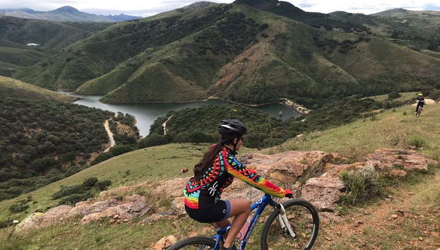 Increíbles vistas desde la bicicleta