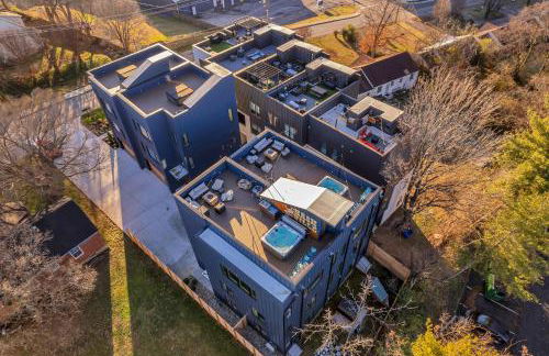 Luxury Hot tub Rooftop Deck Game Room Nashville - Foto 112