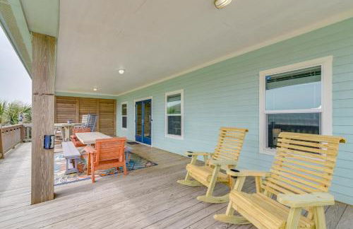 225 Feet to Shore! Ocean-View Crystal Beach Escape - Foto 28