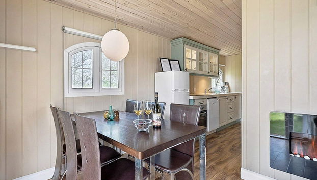 6 Person Holiday Park Home in Otterup - Foto 3, Cocina privada