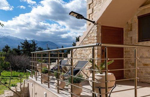 Stone villa Halepa panoramic view, private pool,big garden & quiet - Foto 79