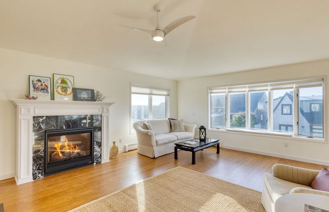 Pacific Breeze Ocean Views Steps to Cannon Beach Airy Coastal Retreat - Foto 8