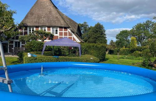 Altes Landhaus Oste, Klavier Appartement, 2 Zimmer mit Kamin - Foto 23