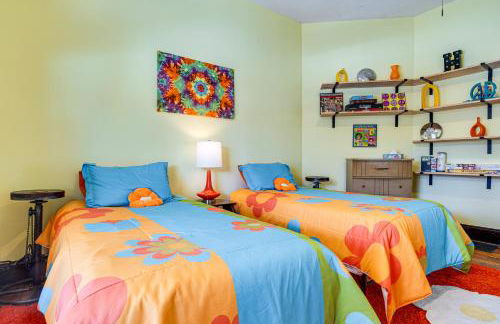 Retro-Inspired Indy Home Walk to Fountain Square! - Foto 17