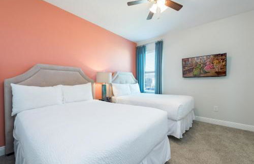 Splendid Home With Private Pool, Loft Area, Waterpark & Resort Access Near Disney At Encore Resort - 7619Br - Foto 18