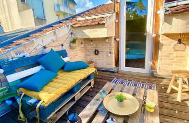 Superbe LOFT centre-ville - Sauna - parking privé -Clim- 1 à 10personnes - Foto 39