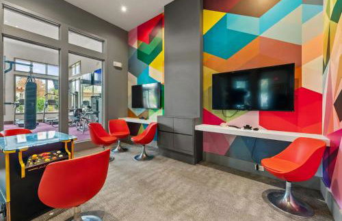 Landing Stylish 1BD Game Room Gym - Foto 19