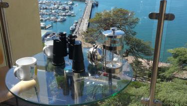 Panoramic sea views, sleeps 4, Torquay - Foto 1, Garden, Garden view