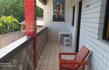 FLATS na Praia do Rio Âmbar, 40 m da praia, com 60 m2, cozinha completa, 2 quartos com ar condicionado, acomoda 8 pessoas, piscinas, área de lazer, WIFI, caseiro, ambiente familiar. - Foto 28