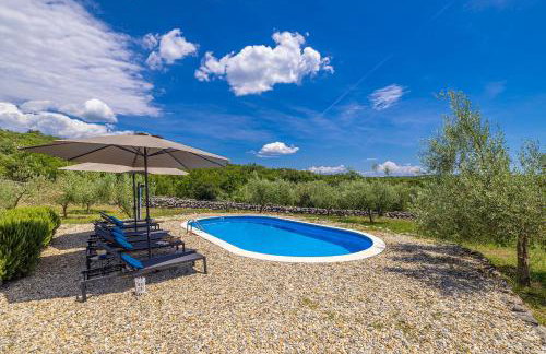 Rustic Holiday house Harmonie with private pool and large garden - Kapovci, Island Krk - Photo 11