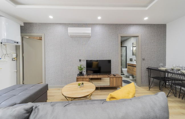 Modern Flat w Balcony 10 min to Beach in Antalya - Foto 5