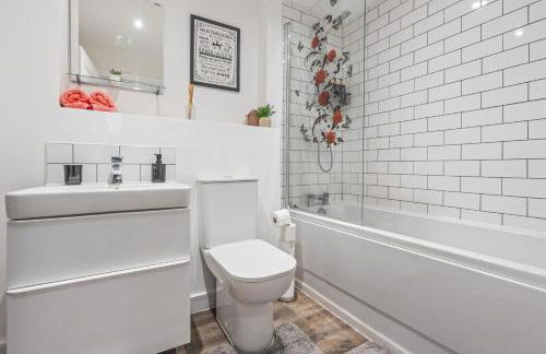 Modern & Cosy Apartment Luxury 1-Bed Sleeps 5 - Foto 14