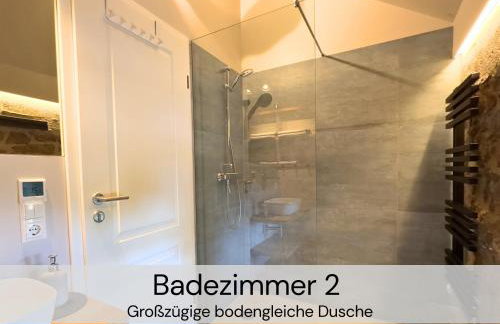 HexenburgbeiDresden Maisonette über 2 Etagen mit 4 Schlafzimmern, Kamin, Terrasse und Faßsauna, Nähe Sächsische Schweiz Dresden - Foto 32