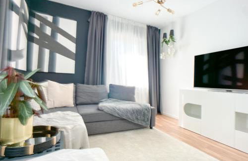 M-Style 02 Apartment mit Balkon 24h Self-Check-In, Free Parking, Netflix - Foto 22