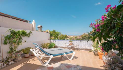 La casa de Montse Vivienda Vacacional Playa de la Tejita - Foto 2, Garden, sunbed, Garden view