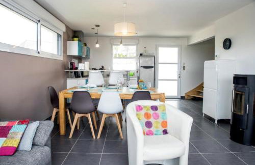 Villa Yana Bretagne Piscine Intérieure partagée et Spa Privatif 100m de la Plage - Foto 6