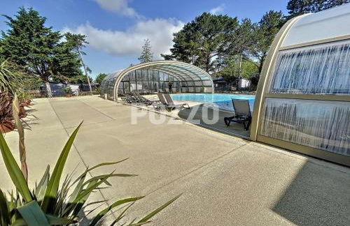 Chalet de Standing 6 Pers. à Jullouville - Piscine Chauffée, Plage à Proximité, Wi-Fi Inclus - FR-1-361-536 - Foto 34