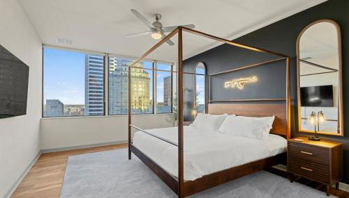 17th Floor Downtown Dallas Skyline City View High Rise - Foto 2