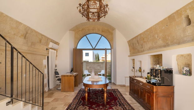 Sala de estar do lobby