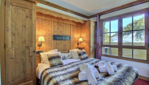 ARC 1950 - Appartement cosy et chaleureux - Sauna, Hammam, Jacuzzi, Piscine - Foto 2, towels, wardrobe