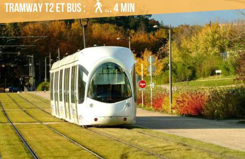 Arty Appart - Eurexpo - Parking box privé - Balcon - Sauna en option - Foto 18