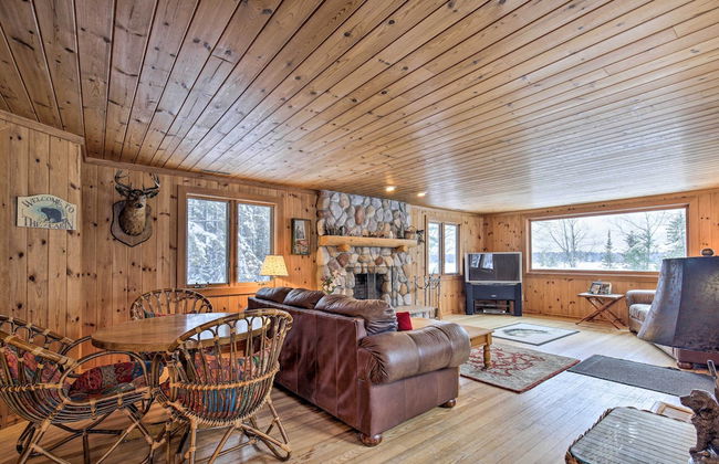 Lakefront Escape with Fishing Pier and Snowmobiling! - Foto 2