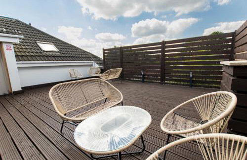 Modern Apartment Free Off Road Parking King Room Suite 10 - Foto 23