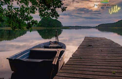 Przystań Piława Willa z prywatnym basenem - Foto 51