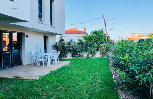 La Roseraie Toulousaine, parking à réserver, proche métro - Foto 1