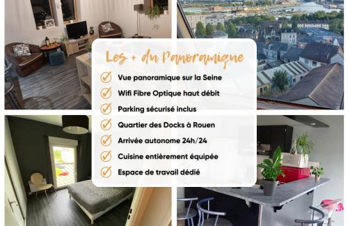 Rouen : Vue panoramique sur la seine avec parking - Foto 11