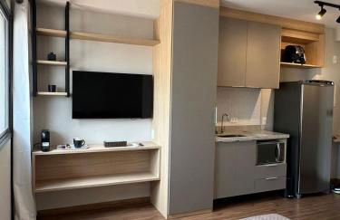 Lindo Studio Atmosfera 360 Novo Próximo ao Metro e Consulado - Foto 14