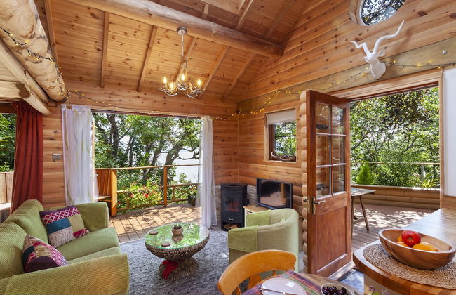 Porthole Log Cabin - Foto 8