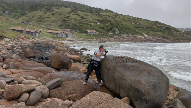 Tour por las playas de Imbituba - Foto 4, Fotografiando la playa