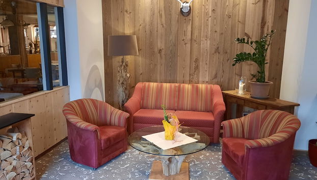 Zona de estar del vestíbulo