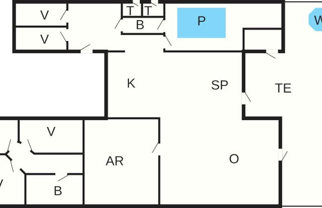 5 Star Holiday Home in Dronningmolle - Foto 14
