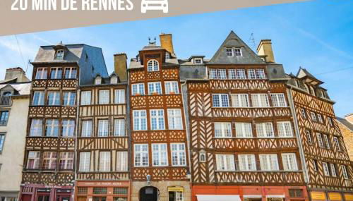 Le Noisetier, Parking, Calme, 20 min Rennes - Photo 2