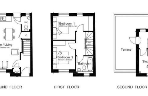 New build home with WI-FI, Smart TV, dedicated office floor, large terrace and Free parking - Foto 32