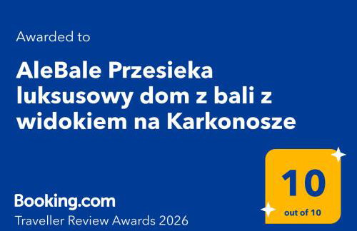 AleBale Przesieka luksusowy dom z bali z widokiem na Karkonosze - Foto 2