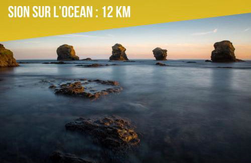 FACE MER grand T3 familial, parking gratuit - Foto 22