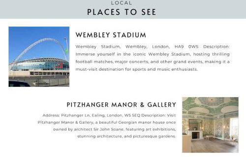 Ealing Manor - 6 beds 3 sofa beds sleeps 9 ppl - Foto 57