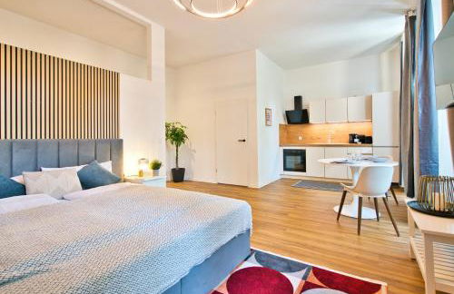 Halle Suites by FullHouse - free parking & WiFi - Foto 23