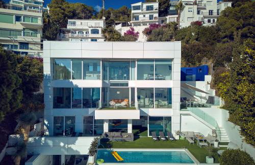 Villa in Sitges with Pool, Jacuzzi, BBQ, View, AC, 12Pax - Foto 37