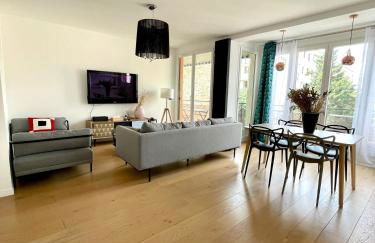 Stylish modern large 2 Bedrooms 5 min close to Paris - Foto 1