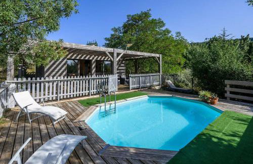 Ecolodge - Calme - Piscine privée - vue nature - Foto 13