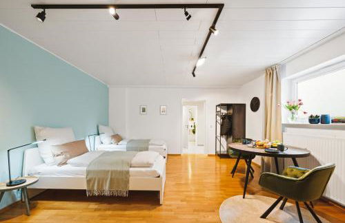 1BR 2Beds - kleiner privater Innenhof- Barrierefrei! -frisch saniert - Mozart EINS - Foto 5