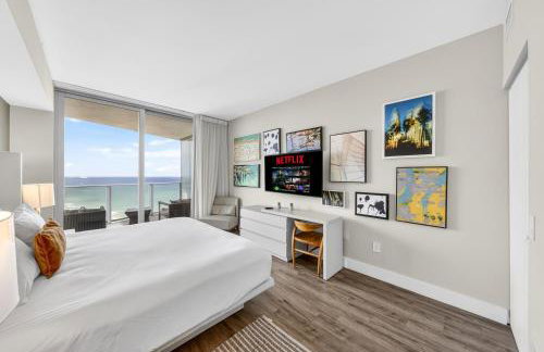 Splendid Resort - Oceanview 1BDR & 1BA Apt Right on the Beach, Heated pool, GYM - Foto 110