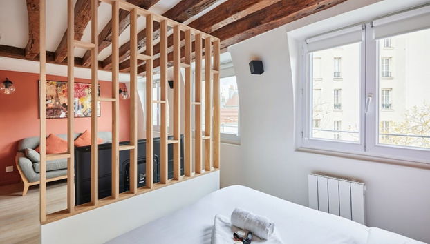 Charming Studio Center of Paris-montorgueil - Foto 4, Habitación