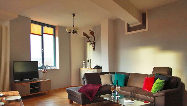 Apartment in Gustrow Near Inselsee Lake - Foto 5, Wohnzimmer