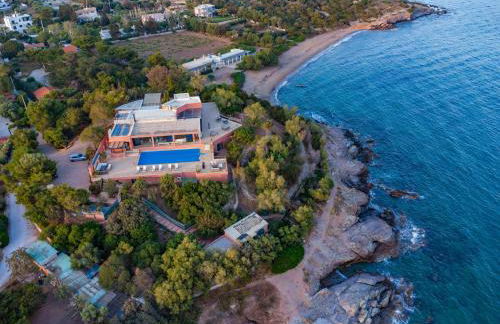 Black Diamond Beachfront Pool Villa Pasithea in Sounio, Athens - Foto 75